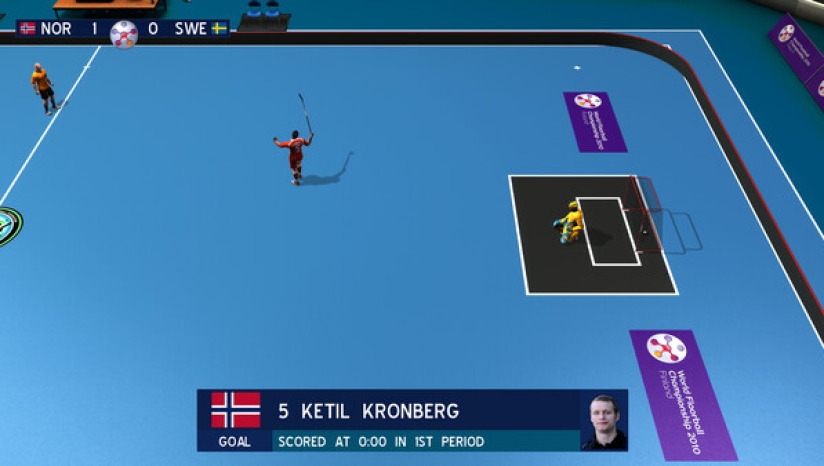 《Floorball League 2010》免安装版 游戏截图 3